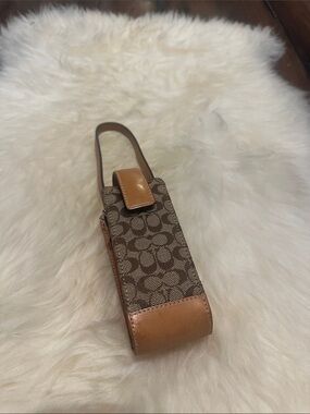 NWOT mini Coach pouch